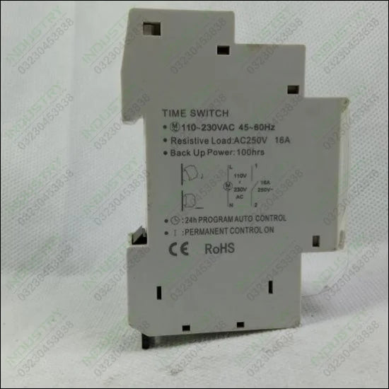 Tense SUL 180 24 Hour Segment Time switch with Power Reserve in Pakistan - industryparts.pk
