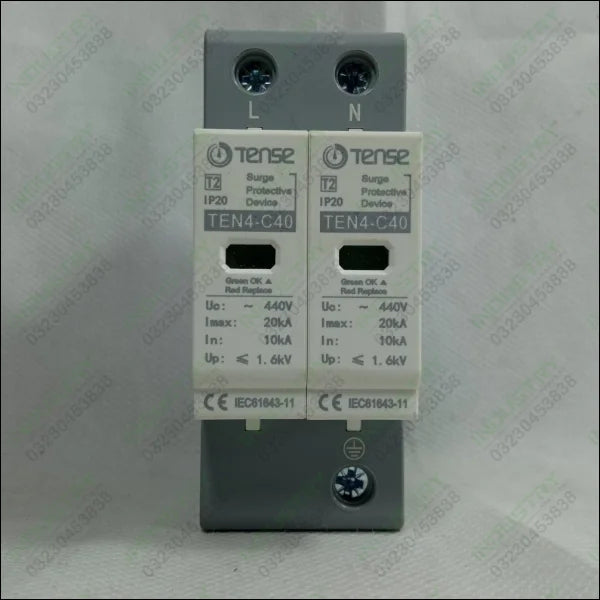  Surge Protective Device IP20 TEN4-C40 20KA 2 Pole AC TENSE