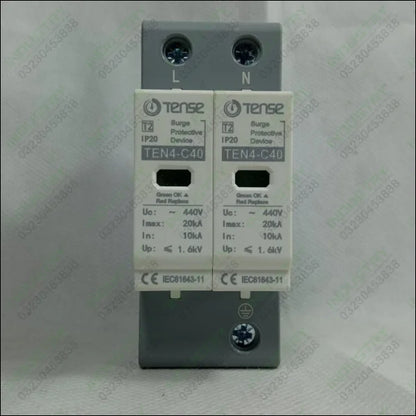  Surge Protective Device IP20 TEN4-C40 20KA 2 Pole AC TENSE