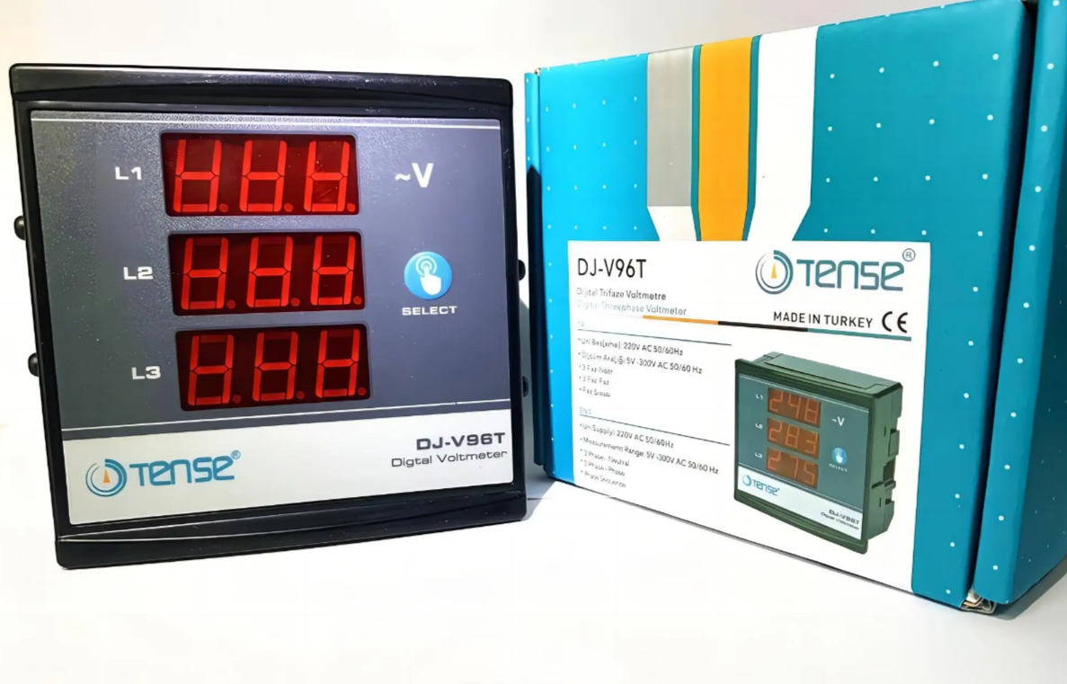 TENSE DJ-V96T 3 Phase AC Digital Voltmeter in Pakistan