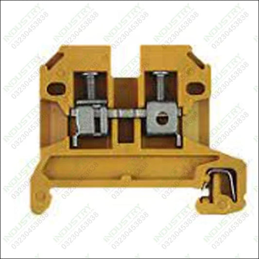 Terminal Block with End Caps Weidmuller SAKT2 6mm 400V 10 Pcs in Pakistan - industryparts.pk