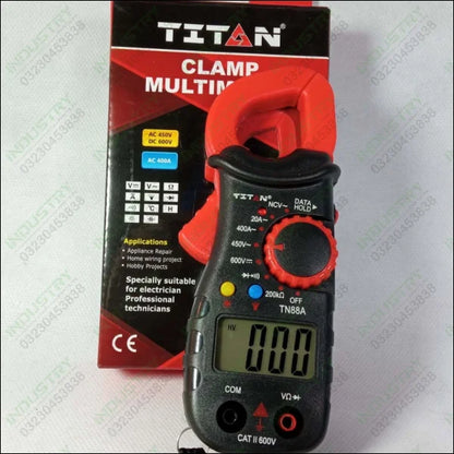 TITAN Clamp Multimeter TN88A in Pakistan - industryparts.pk