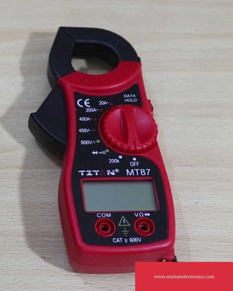 TiITAN MT87 Digital Clamp Multi & Ampere Meter in Pakistan