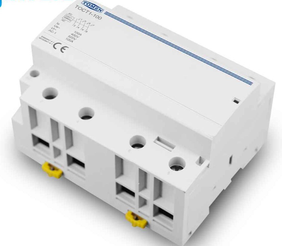 Tomzn 4P 100A 2NC 2NO 220V Din rail AC Modular Contactor in Pakistan