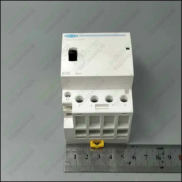 Tomzn 4P 63A 2NC 2NO 220V Din rail ac Modular contactor in Pakistan