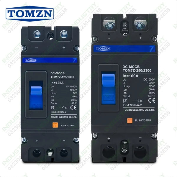 TOMZN DC-MCCB TOM7Z-125/2300 in Pakistan