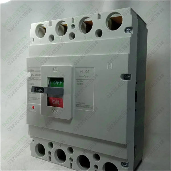 Tomzn DC-MCCB TOM7Z-400/4300 MCCB DC 300A Circuit Breaker in Pakistan - industryparts.pk