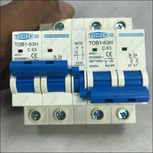 TOMZN high Quality  Change Over Switch Circuit Breaker type  in Pakistan - industryparts.pk