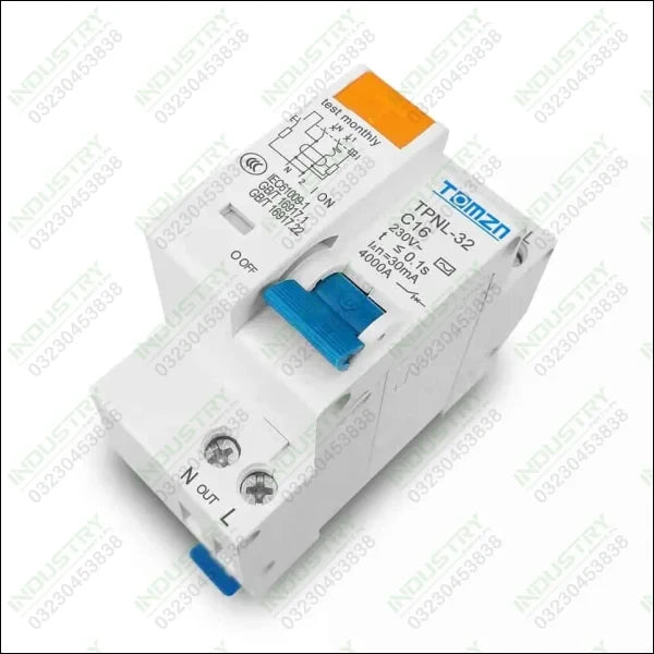 TOMZN  RCBO TPNL-32 Residual Current Circuit Breaker in Pakistan