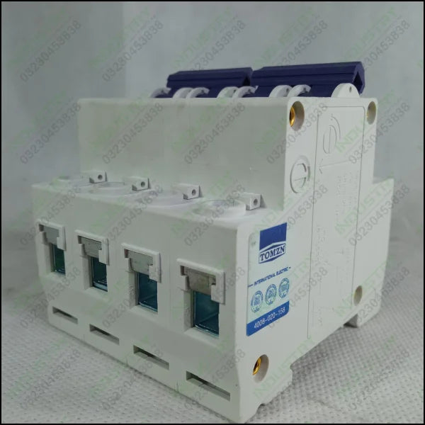 TOMZN TOB1 2P 63A Change Over MCB Manual Transfer Switch Circuit Breaker in Pakistan - industryparts.pk