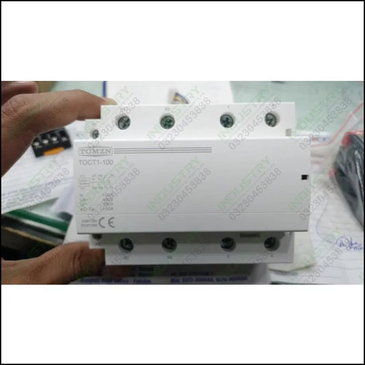 TOMZN TOCT1 4P 100A Din rail AC Modular contactor in