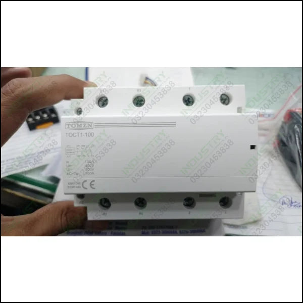 TOMZN TOCT1 4P 100A Din rail AC Modular contactor in Pakistan