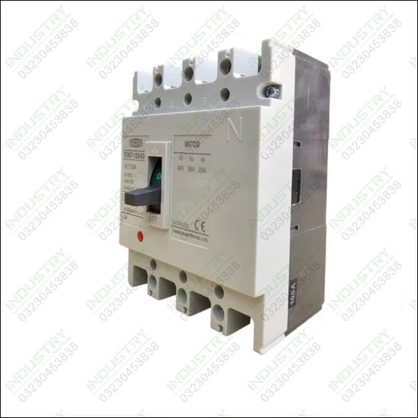 TOMZN TOM7-125/4300 MCCB 100A 4 Pole Circut Breaker in Pakistan