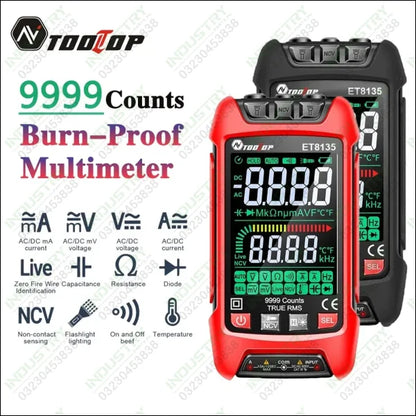 TOOLTOP ET8135 Intelligent True RMS Digital Multimeter in Pakistan