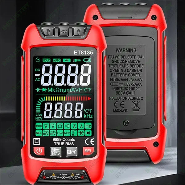 TOOLTOP ET8135 Intelligent True RMS Digital Multimeter in Pakistan