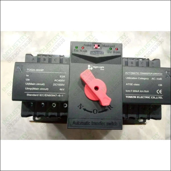 TOQ3-63/4P Dc Automatic Transfer Switch ATS in Pakistan