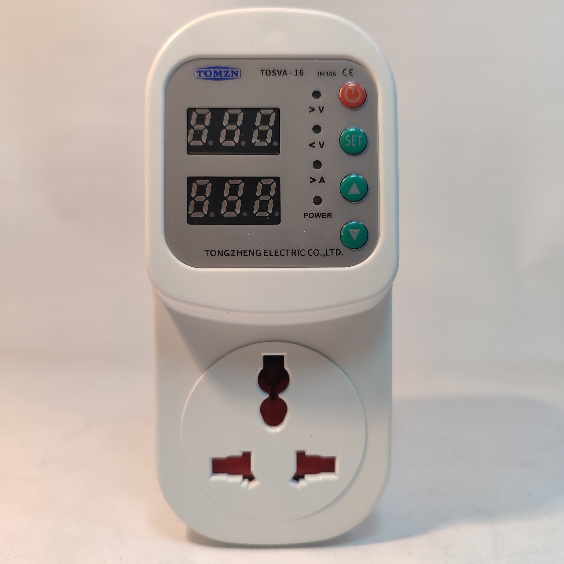 TOMZN TOSVA-16 LCD display with voltage and current settings
