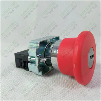 Turn to Release N/C Emergency Stop Mushroom Push Button Switch XB2-BS142 in Pakistan - industryparts.pk