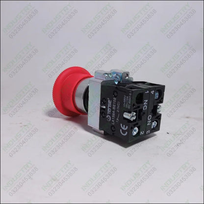 Turn to release N/C Emergency Stop Mushroom Push Button Switch XB2-BS545 in Pakistan - industryparts.pk