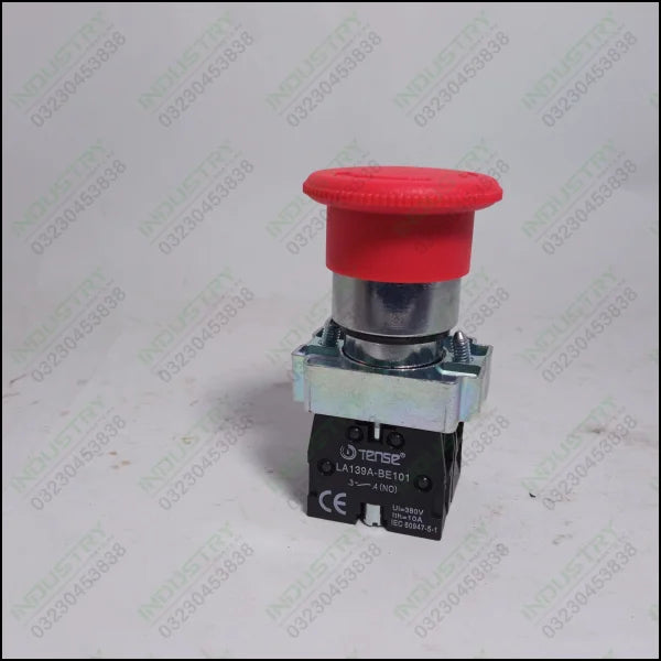 Turn to release N/C Emergency Stop Mushroom Push Button Switch XB2-BS545 in Pakistan - industryparts.pk