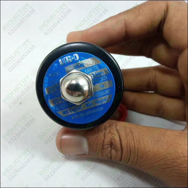 UNI-D 1/4 Inch AC220V Electric Solenoid Valve For Water Oil Air in Pakistan