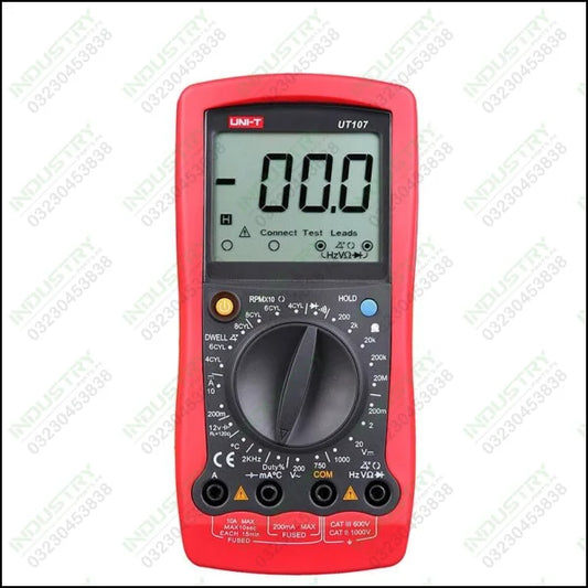 UNI-T Digital Automotive Multimeter UT107 in Pakistan - industryparts.pk