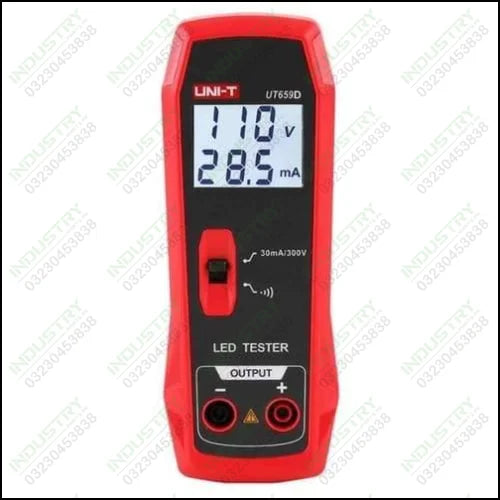 UNI T Digital LED Lamp Light Tester UT659D Series Circuit Continuity Tester in Pakistan - industryparts.pk