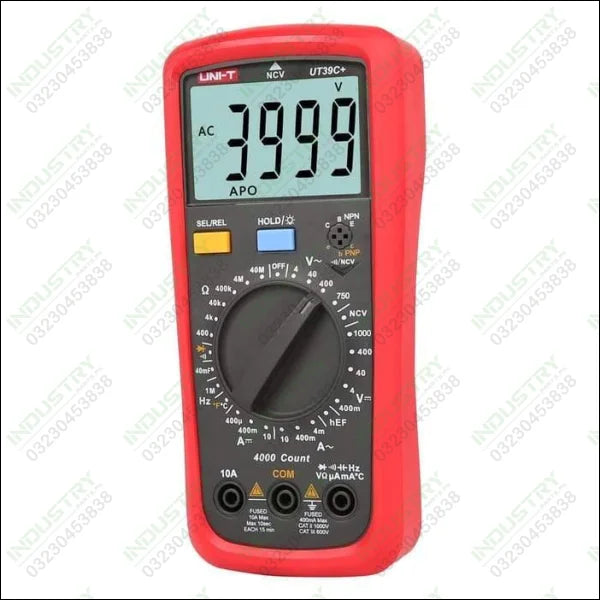 UNI T Digital Multimeter UT39C+ in Pakistan - industryparts.pk