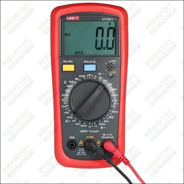 UNI T Digital Multimeter UT39C+ in Pakistan - industryparts.pk