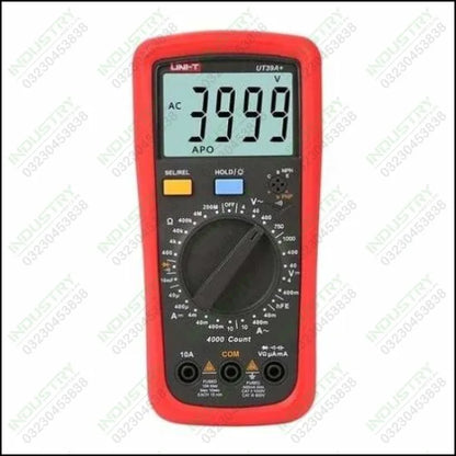 UNI T Handheld Auto Range Digital Multimeter UT39A+ in Pakistan - industryparts.pk