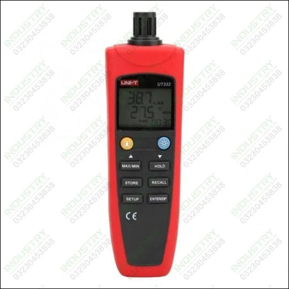 UNI T Temperature Humidity Meter UT332 in Pakistan - industryparts.pk