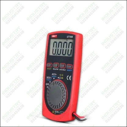 UNI-T UT10A Digital LCD Palm Size Pocket Auto Range Multimeter AC DC Volt in Pakistan - industryparts.pk