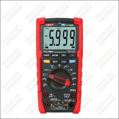 UNI T UT195 Series Professional Multimeters in Pakistan - industryparts.pk