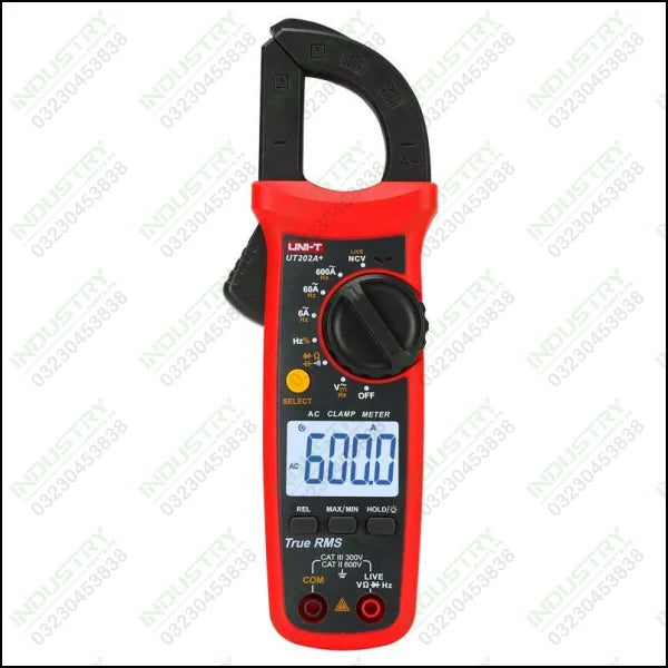 Uni-T UT202A+ Digital Clamp Meter in Pakistan - industryparts.pk