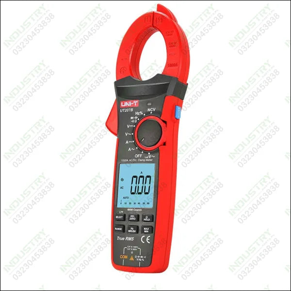 UNI T UT207B True RMS Digital Clamp Meter 1000A in Pakistan - industryparts.pk