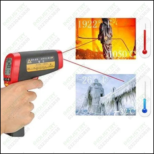 UNI-T UT302D Infrared Thermometer in Pakistan - industryparts.pk
