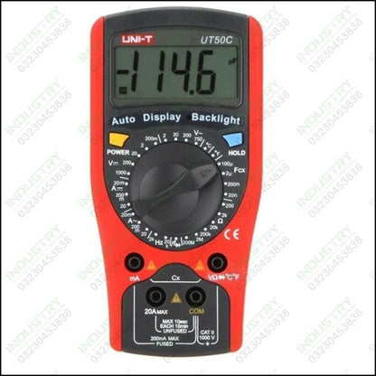 UNI T UT50C Modern Digital Multimeter in Pakistan - industryparts.pk