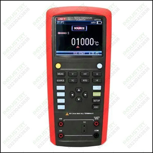 UNI-T UT714 Multifunction Temperature Process Calibrator in Pakistan - industryparts.pk