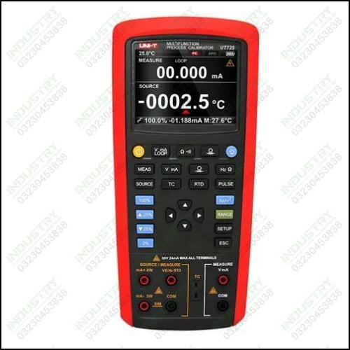 UNI-T UT725 Multifunction Process Calibrator in Pakistan - industryparts.pk