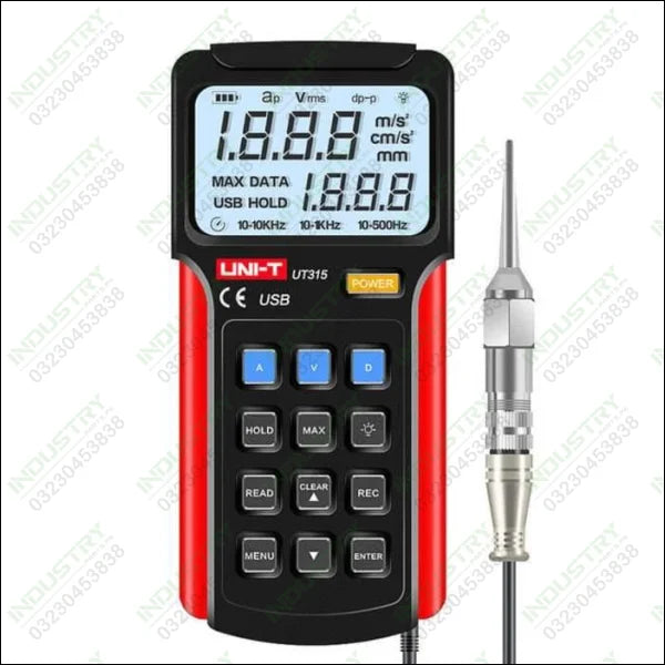 UNI T Vibration Tester Meter UT315 in Pakistan - industryparts.pk