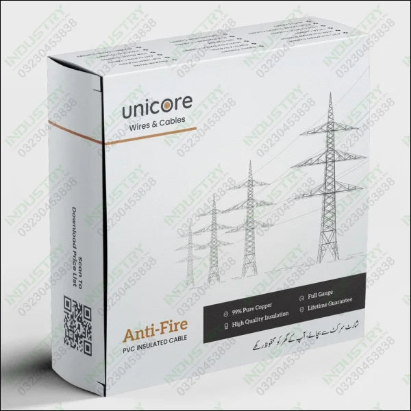 Unicore Cables Non-Standard Cables Electric Cable 90 Meter Coil in Pakistan - industryparts.pk