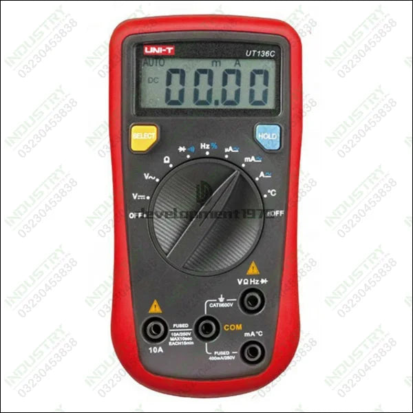 UT136C Handheld Auto-ranging Digital Multimeters - industryparts.pk