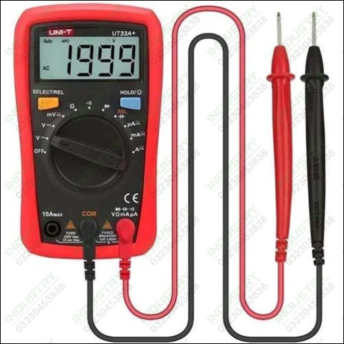 UT33A+ Palm Size Multimeter in Pakistan - industryparts.pk