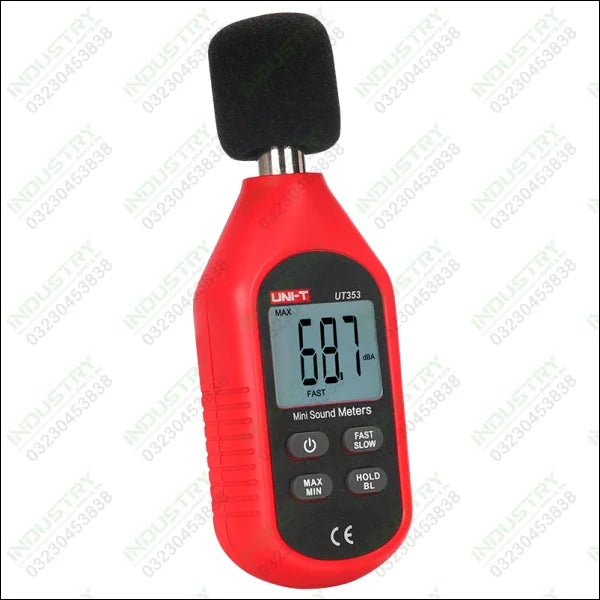 UT353 Mini Digital Sound Level Meter in Pakistan - industryparts.pk