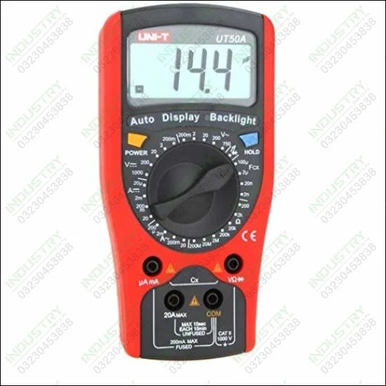 UT50A UNI T Modern Digital Multimeter in Pakistan - industryparts.pk