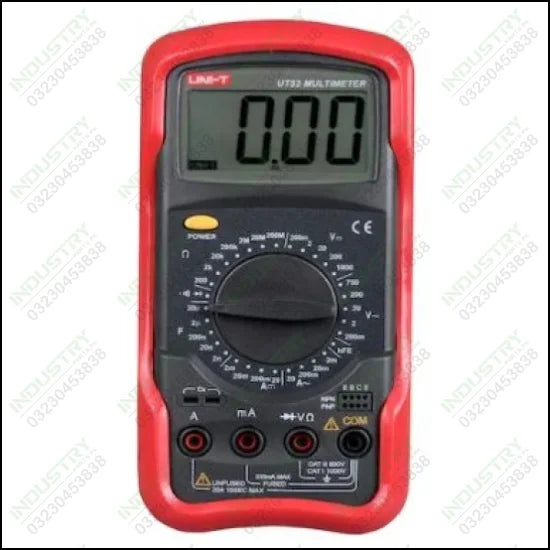 UT52 Standard Digital Multimeters in Pakistan - industryparts.pk