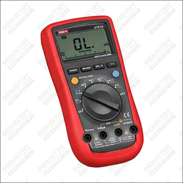 UT61A Modern LCD Digital Multimeter in Pakistan - industryparts.pk