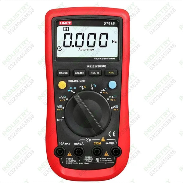 UT61B Modern Digital Tester AC / DC Multimeter - industryparts.pk