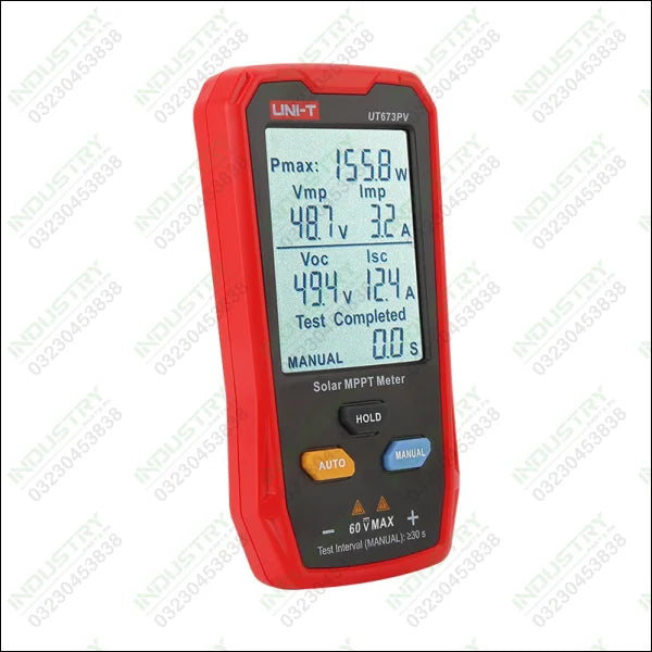 UT673PV Solar MPPT Meter in Pakistan