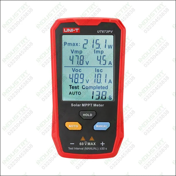 UT673PV Solar MPPT Meter in Pakistan